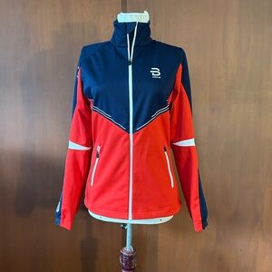 Daehlie red, white and blue jacket